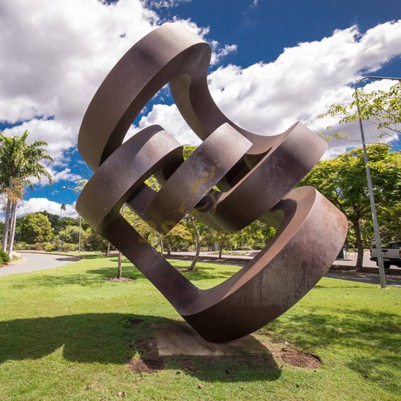 Popular Design Garden Corten Steel Sculpture