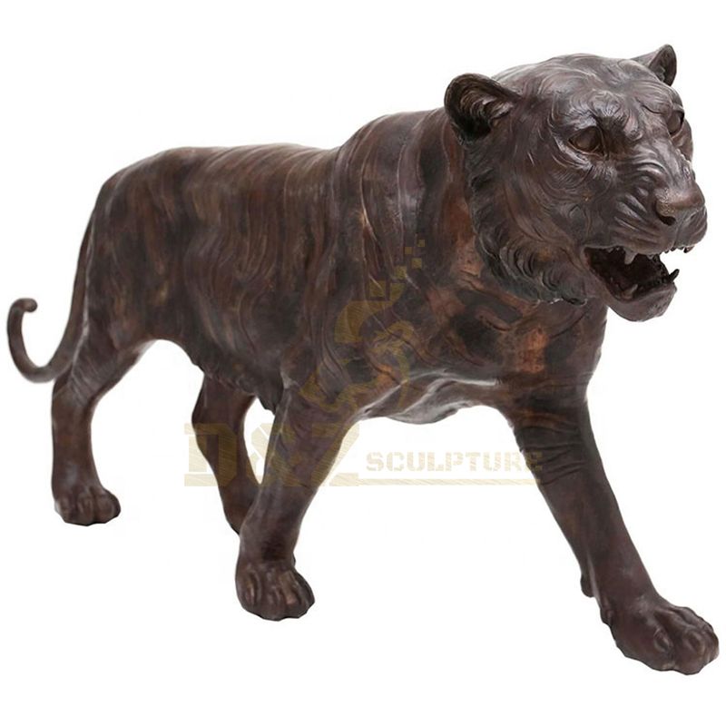 Tiger Sculpture Life Size Bronze Tiger Statue